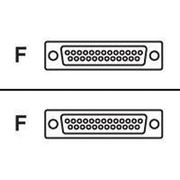 MULTICOMP SPC19762 D SUB NULL MODEM ADAPTER 25MALE-25FEMALE 100 pieces MULTICOMP SPC19762 D SUB NULL MODEM ADAPTER 25MALE-25FEMALE 100 pieces